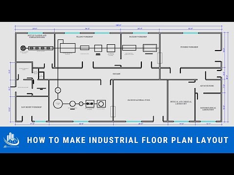 How to make industrial floor plan layout in Auto Cad | Engineering & Construction
