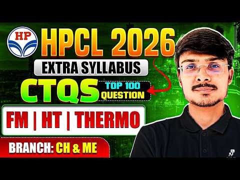 HPCL Exam 2026 I Marathon Session | Most Expected 100 Questions (JE/ET)