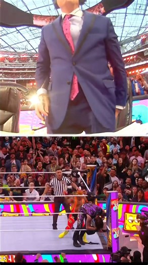 Cole and Dom Dom got beef fr 👀😮‍💨 #ReyMysterio #DominikMysterio #MichaelCole #WWE | SethRollins