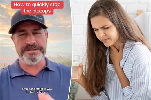 I’m a surgeon — here’s an easy way to stop hiccups quickly