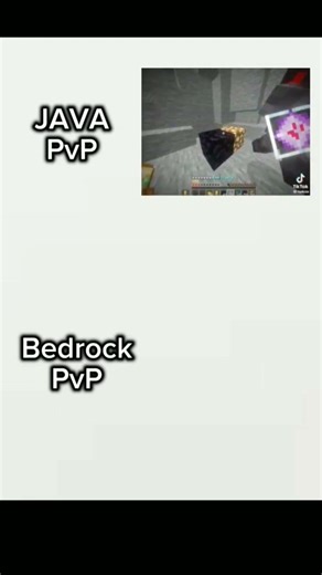 JAVA VS BEDROCK BTW join our SMP #minecraft #treasurehunt #smp #minecraftstarter #minecraftuniverse