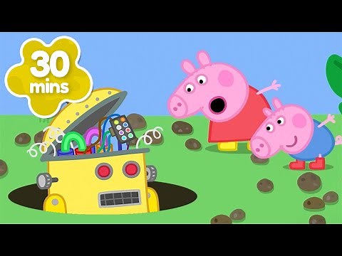 The FUNNY Robot! 🤖 Grandpa Pig's NEW Invention! 🔧 Peppa Pig Full Episodes | 30 Minutes