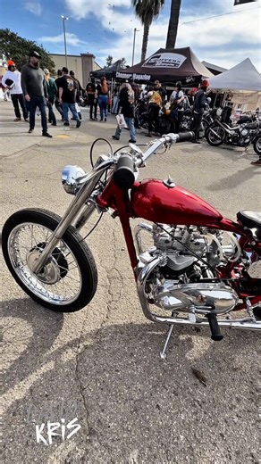 Killer Pre-Unit Triumph Custom Motorcycle