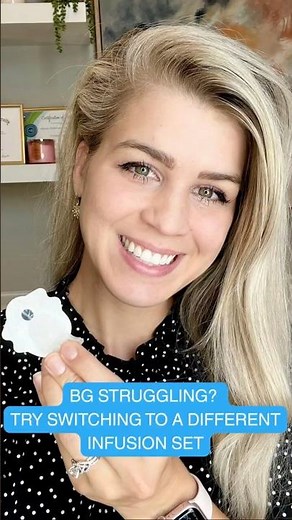 BG struggling? Try switching to a different infusion set