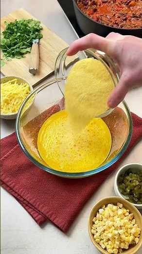 Chilli Cheese Cornbread Bake 🌶️🧀