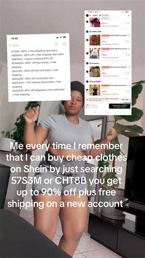 How to Use Discount Codes on SHEIN Accounts
