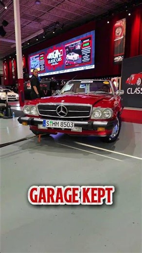 1988 Mercedes Benz 560 SL. #shorts #mercedesbenz #classiccarauction #gaaclassiccars