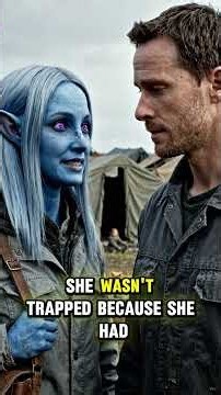 The Human Gave His Last Evacuation Seat to an Alien Girl. Moments Later, Everyone at the...