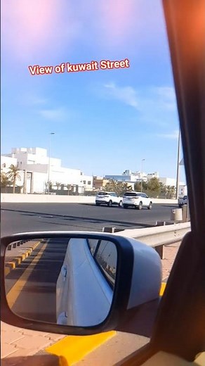 Stunning View of kuwait Street | 4K Short kuawit