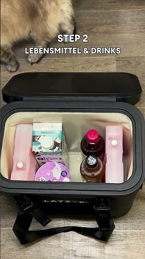So viel passt in unsere coole Outdoor-Kühltasche! ❄️