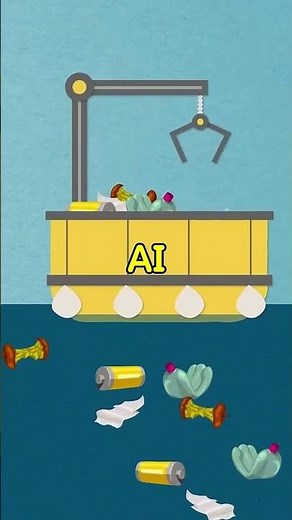 "This Genius Robot Cleans Oceans Better Than Humans 🌊🤯 #innovation
