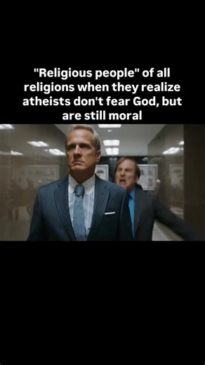 The Do Nothing Podcast on Instagram: "Traditionally religious people when they realize atheists can be moral without fearing eternal damnation: 👿🤬👺😵‍💫😠 #atheist #religion #reels"