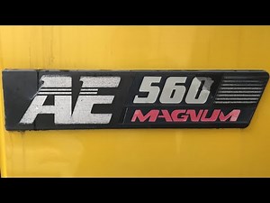 Truck V8 coldstart straight piped Mack V8 Renault Magnum AE 560 V8/Kaltstart V8 LKW ohne Dämpfer