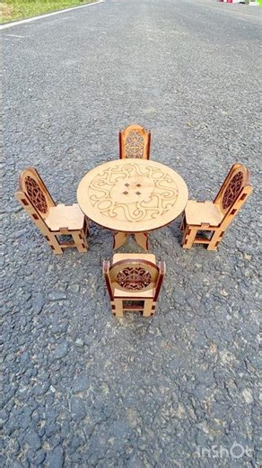 01 ta Dining table and 4 ta chair set unboxing