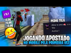 JOGANDO APOSTADO NO MOBILE PELA PRIMEIRA VEZ ( pediram tela )