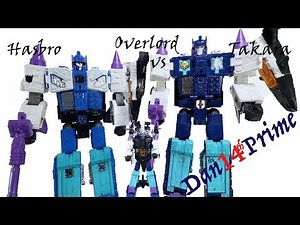 Overlord Transformers Takara Legends vs Hasbro Titans Return