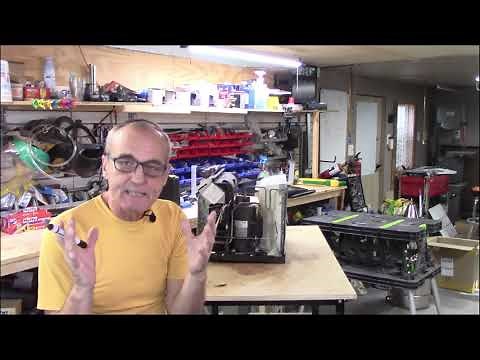 BUILDING A WATER CHILLER WITH A COOLER AND AC UNIT