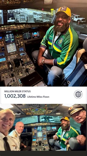 I crossed ONE MILLION MILES on Delta Delta Air Lines on Monday (12.08.25) — the airline that’s carried me into countries, into healing, into wonder, and into the man I’ve become. Michael told me 25 years ago, “Baby, get a Delta SkyMiles account.” He was already a double Million Miler, and I couldn’t imagine ever getting close. But love plants seeds you don’t recognize until the harvest. And on my way home from Brazil 🇧🇷… I felt him with me. “One million miles… one million memories… one million