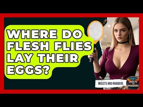 Where Do Flesh Flies Lay Their Eggs? - Insects and Invaders