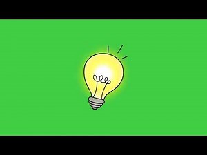Idea Bulb Green Screen 9nL8KHlb2Z0