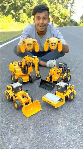 4 Construction Vehicles Jcb and Bulldozer and Road Roller Testing 👍🔥