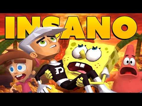 O jogo mais AMBICIOSO da Nickelodeon pro PS2