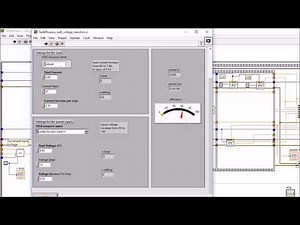 TI MSP432 Programmable Electronic Load with SCPI - LabVIEW Dashboard