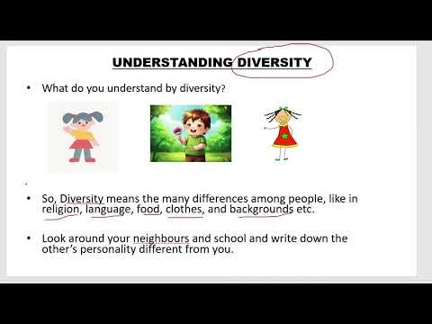 UNDERSTANDING DIVERSITY