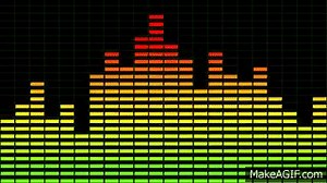 After Effects Audio Equalizer Animation ( React to Audio ) on Make a GIF