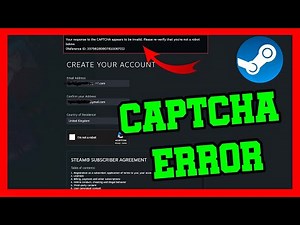 ✅CAPTCHA DE STEAM NO FUNCIONA [ERROR]