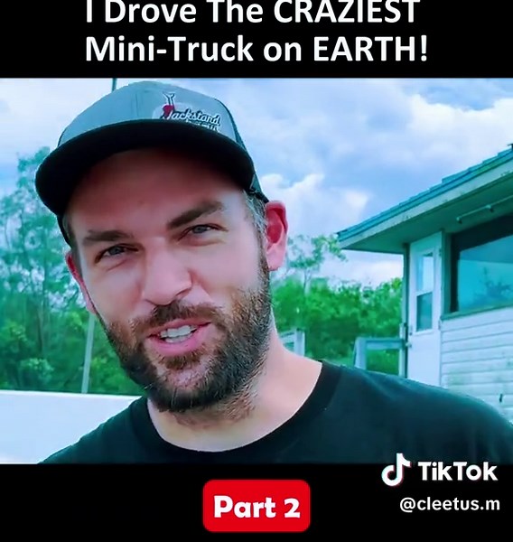 I Drove The CRAZIEST Mini-Truck on EARTH! #cleetusmcfarland #cleetusm #minitruck
