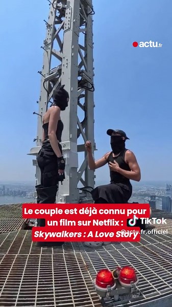 Elle a dit oui, il la demande en mariage au sommet de l'Empire State Building #actu.fr #empirestatebuilding #newyorkcity #actu