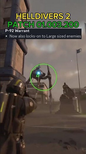 P-92 Warrant BUFF After Patch 01.003.200 - Helldivers 2