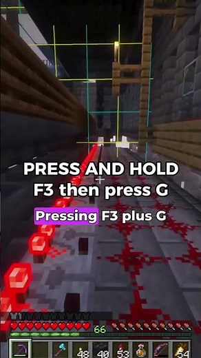 How to See Chunk Borders in Minecraft (F3+G)