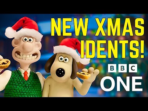 Wallace & Gromit's NEW Christmas Idents! | BBC One 2024