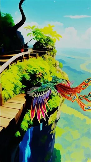 Watch Me Bring a Peacock to Life in Blender #shorts