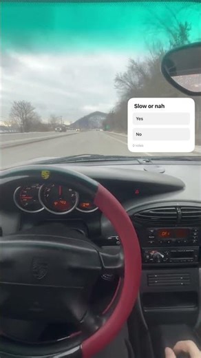 2000 Porsche boxster acceleration (ik i was granny shifting this was the same day i bought the car)