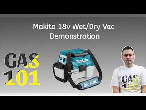 Makita 18v Cordless Wet Vac DVC750LZ (Demonstration)