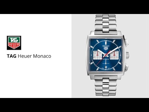 TAG Heuer Monaco Chronograph Steel Blue – Classic Racing Icon