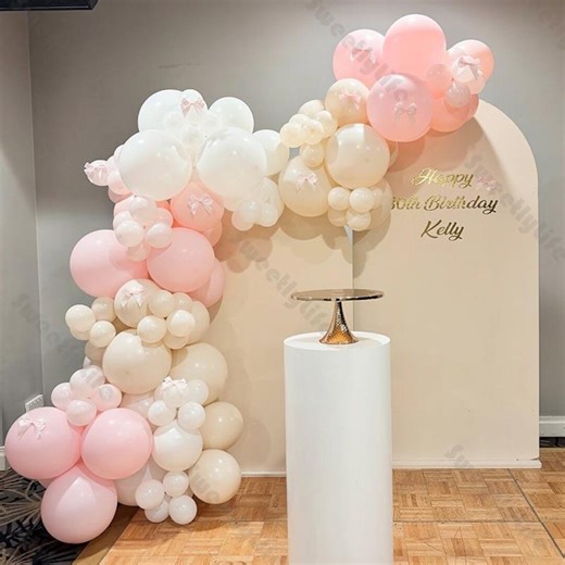 112pcs Pastel Balloon Garland Kit Retro Natural Sand Pink Balloon for Baby Shower Girl Gender Reveal Bride Wedding Bachelorette Party Decor - Etsy