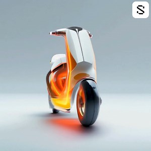 78K views · 1.1K reactions | Futuristic scooter with chainsaw exoskeleton: a fusion of design and functionality. #productdesign #industrialdesign #escooter | Charles Igbelokotor - Work | Facebook