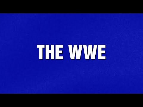 WWE | Category | JEOPARDY!