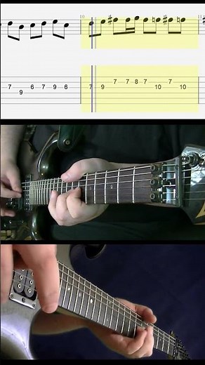 Guitar Tab Plug In Baby by Muse #guitarriffs #guitar #guitartabs #howto #muse #mattbellamy
