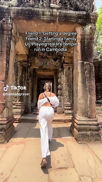 Experience Real Life Temple Run Adventure in Cambodia