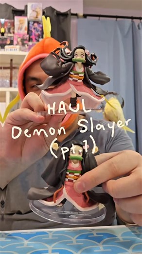 Eric Vincent on Instagram: "Unboxing Nezuko Stuff 🌸 : - Aniplex Conofig Nezuko Angry - Aniplex Conofig Nezuko Running - Pulsar X Demon Slayer X2 Mini (Nezuko Ver.) #nezuko #kimetsunoyaiba #demonslayer #unboxing #figurine"