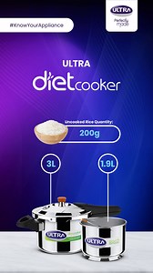 One cooker. Many sizes. Endless convenience. The Triply Diet Cooker is available in size variations to match all your cooking needs. Whether it’s a small meal or a family feast, you get the same triply strength, even heat distribution, and healthier cooking results. https://www.elgiultra.com/products/pressure-cookers?utm_source=instagram&utm_medium=post&utm_campaign=dailypost-2025 #elgiultra #ultrakitchenappliances #pressurecooker #UltraCooker #ultracookware #pressurecooker #dietcooker #ultradie