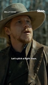 Tom Blyth and Daniel Webber pick a fight in the third and final season of Billy the Kid. 💥🐎 Stream the western drama now, only on Stan. #BillyTheKid | Stan.