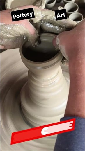 Clay Pot Making on the Wheel | Pottery By Prashant | #viral #hardwork #art #artist #diy #shortsfeed