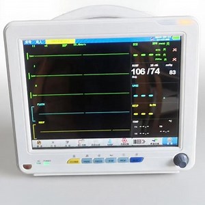 Medical Equipment Portable Multi Parameter Vital Signs Large Screen 12.1inch Portable Multiparameter Patient Monitor