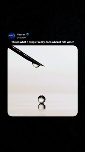 The Incredible Physics of a Water Droplet